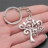 Tree Of Life Klíčenky Ozdoby Předměty Výroba šperků Velikost prstenu 28 mm