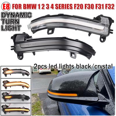 Side Mirror Sequential Light for BMW 1 2 3 4 Series X1 F20 F21 F22 F30 F31 F34 F32 E84 I3 LED Dynamic Turn Signal Lamp