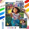 Encanto Mirabel Oil Painting Art Handmade Diy Painting Home Decoration Gift