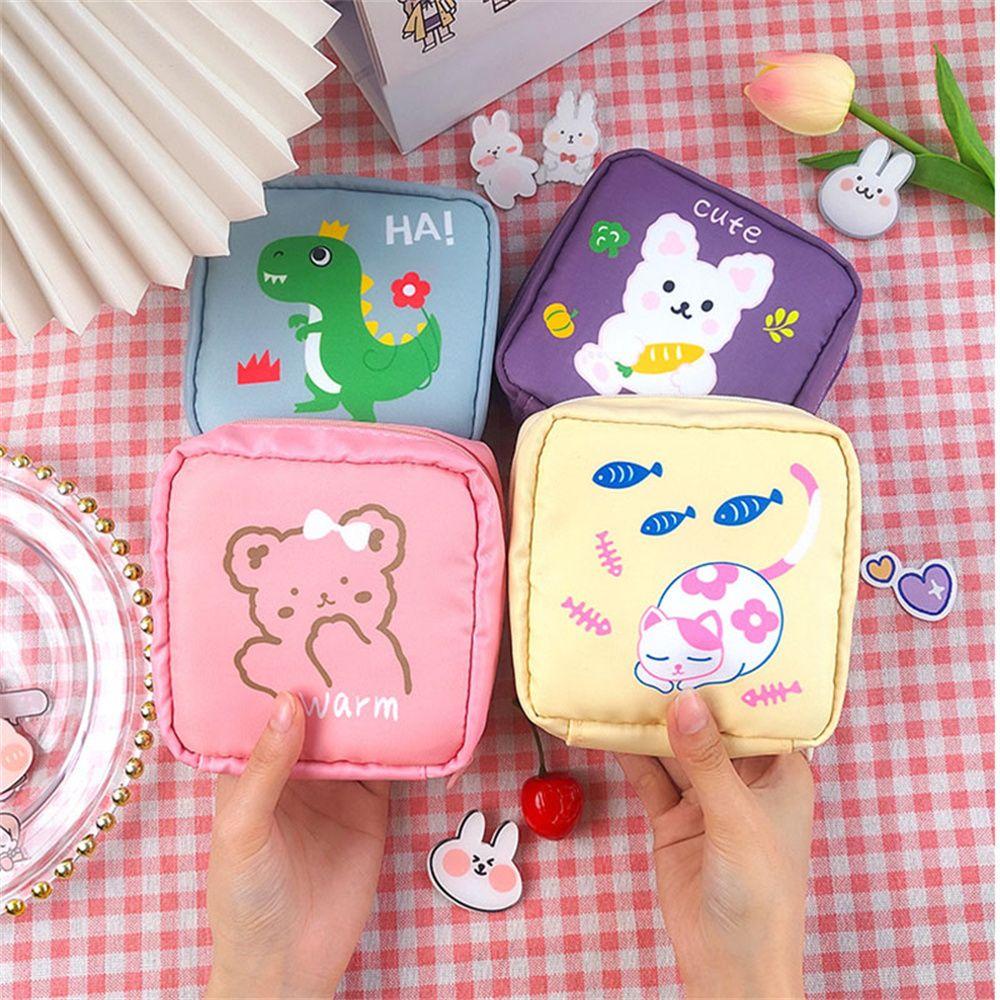 Lipstick Napkin Bag Sanitary Pad Pouches Women Sanitary Pad Pouch Cosmetic Tampon Storage Bag