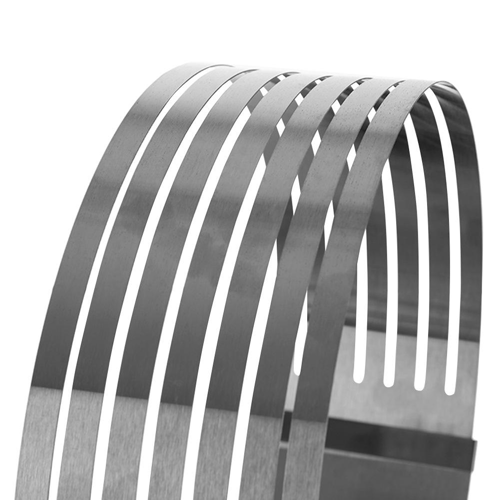 Obręcz opaska do krojenia biszkoptu regulowana stalowa 24-30cm ORION 120039