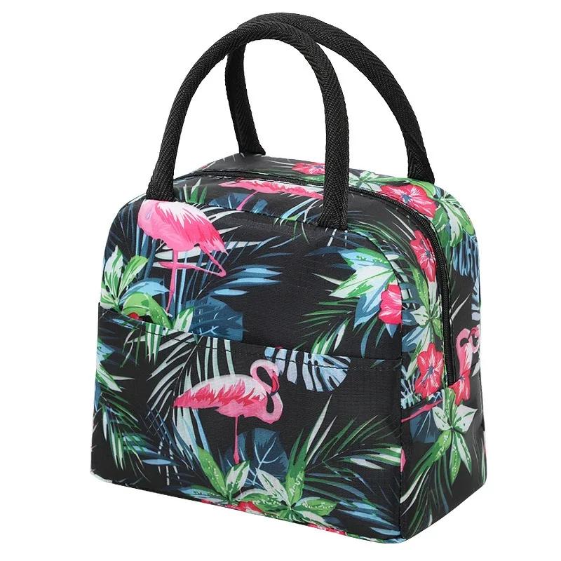 Borsa Termica Pranzo Colorata di Grande Capacità con Foglio di Alluminio, Borsa Bento Spessa, Borsa Termica per Pranzo e Conservazione
