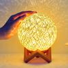 1Pc USB Lighting Portable LED Night Light Homestay Fujimura Starry Sky Projection Moon Light Nordic Bedside Decoration