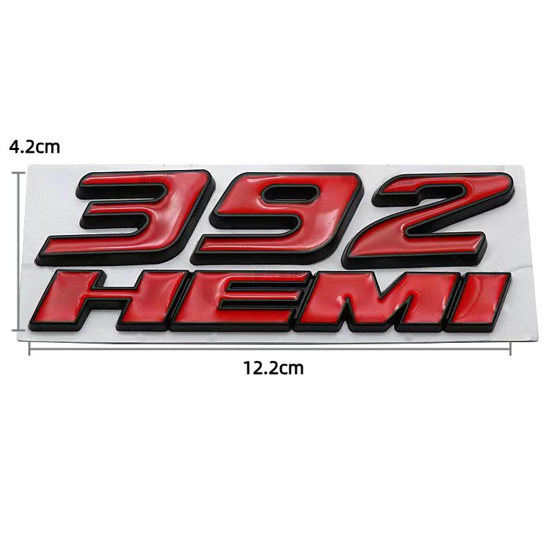 1 Stück Anwendbar auf Ram 392HEMI Pickup-Aufkleber, modifizierter Aufkleber RAM 1500 2500 Aufkleber