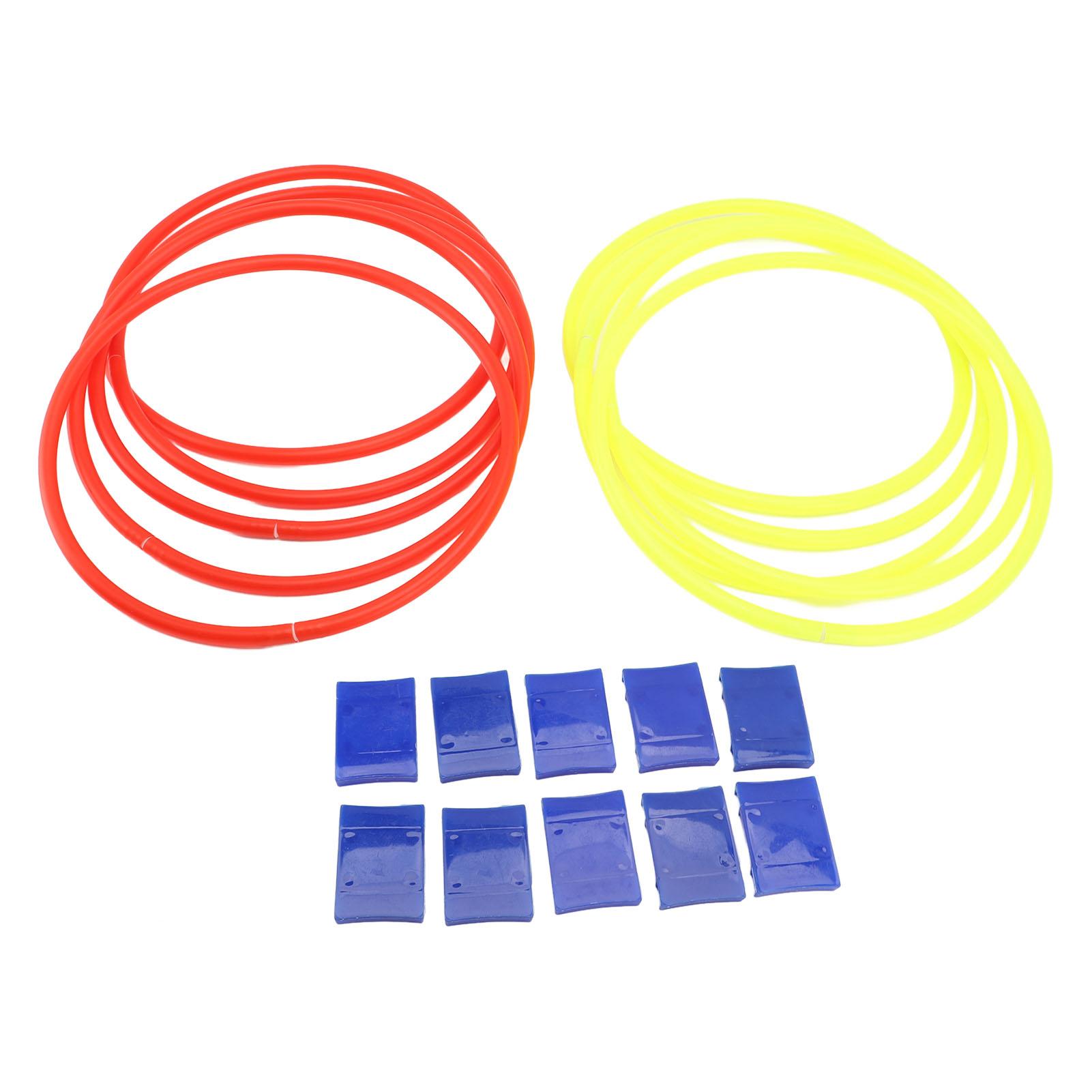 

Уличная игра с кольцами 10 шт., соединители 28 см, улучшенное равновесие, улучшенная координация, игра с кольцами