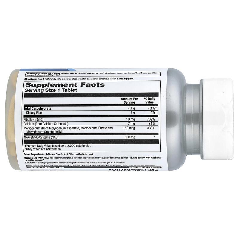 NAC+, 600 Mg, 30 Tablets