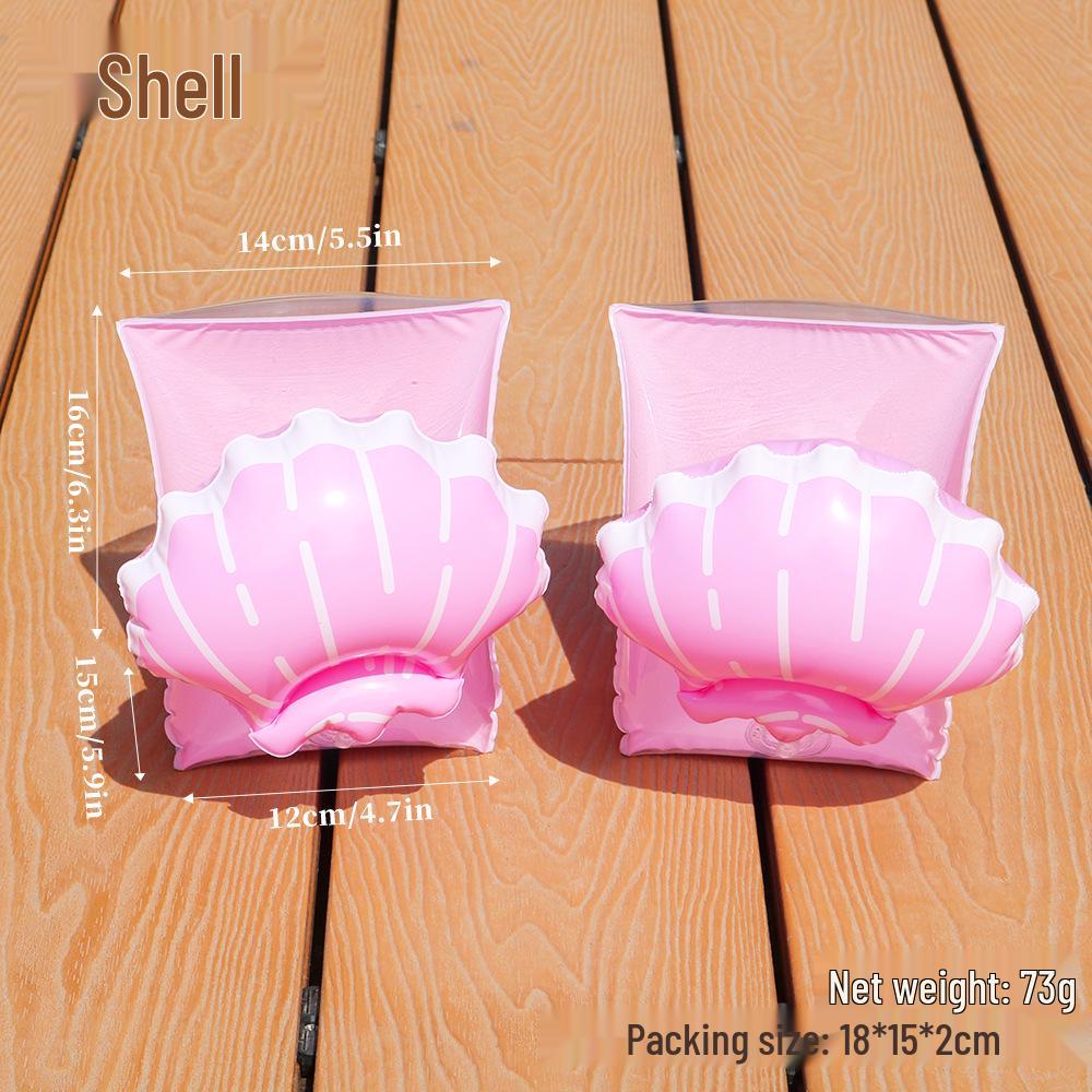 PVC Aufblasbare Schwimmflügel mit Doppel-Airbag-Auftrieb - Cartoon-Design Armbänder