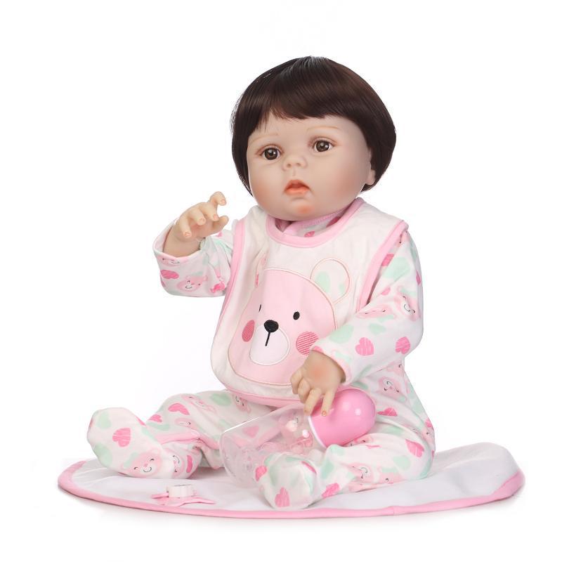 New Realistic Bathable Baby Doll - Creative Role-Playing Gift, Popular in Europe and America.