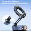 Folding Strong Magnet Magnetic Phone Holder 360° Rotation Desk Car Vacuum Suction Windshield Dashboard Mobile Holder 2025