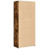Highboard Smoked Oak 80x42.5x185 cm Wood Based Panel