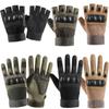 Tactical Hard Knuckle Half Finger Cycling Gloves Men's Army Military Combat Hunting Shooting Airsoft Paintball Duty Fingerless