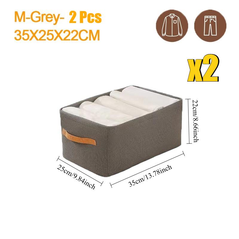 Laundry Clothes Organizer Storage Bag Clothes Foldable Clothes Storage Bag Portable Wardrobe Cloth Organizer Storage Box