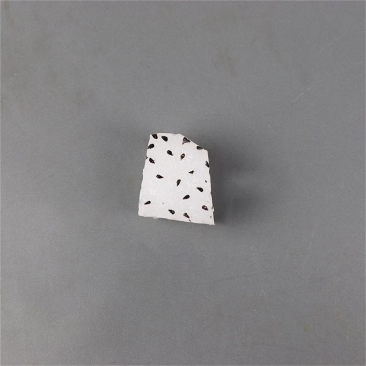 10PCS Colorful Fake Fruit Blocks Double Side Decorative Artificial Fruit Model