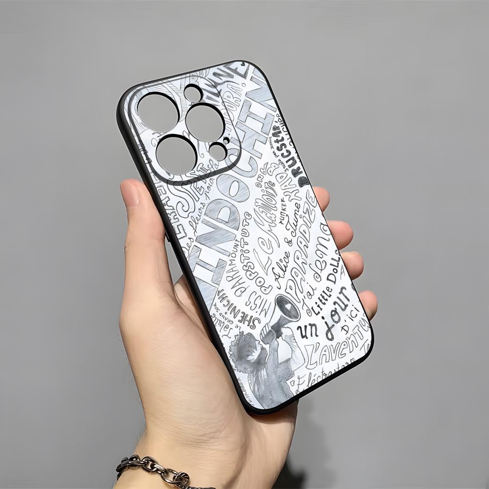 

Best Of Indochine Band Phone Case For IPhone 17 Pro Max 16 15 14 Pro Max 13 11 X Xs Xr 8 7Plus Silicone Cover iPhone 16 Pro