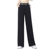 Pantalones de Pierna Ancha de Denim Tencel de Cintura Alta para Mujer - Seda de Hielo, Edición Verano 2026