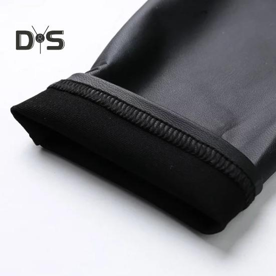 Women Faux Leather Pants Elastic Skinny Butt-lifted High Waist Glossy Soft Breathable Figure-shaping Tummy Control Solid Color Lady Nightclub Party