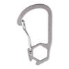 Carabiner Keychain Ultra-Light Ti 10g Robust and Sleek Key Chain Carabiner Clip for Keys and