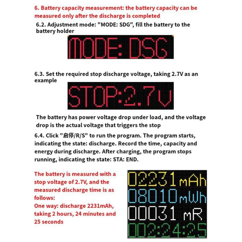 Modul testeru skutečné kapacity lithiové baterie 18650 se 4kanálovým digitálním měřením MaH/MwH, vysoce přesný tester