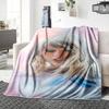 Wind Melody Blanket Soft Throw Blanket For Home Bedroom Bed Sofa Travel Office Solid Christmas Blanket