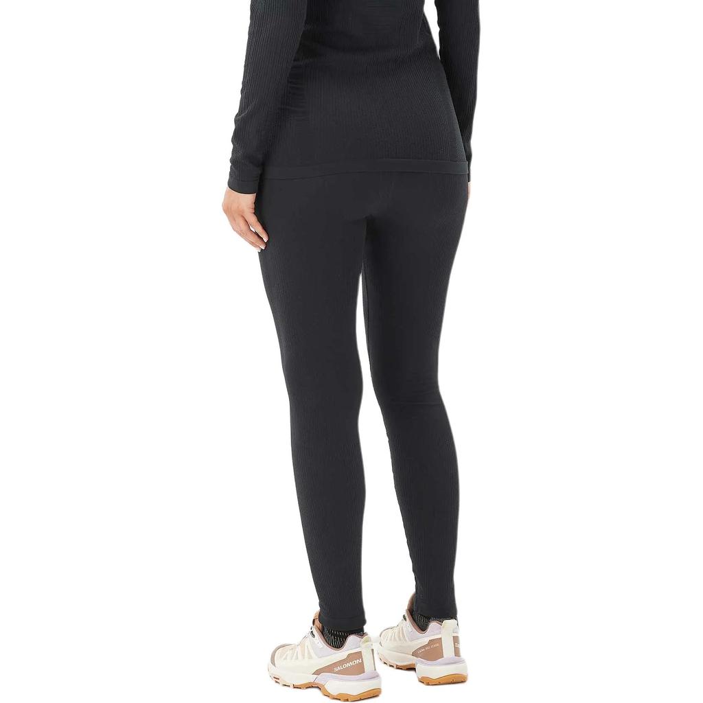 Salomon Solid Color Slim Fit Leggings Women bottoms Black LC2123300