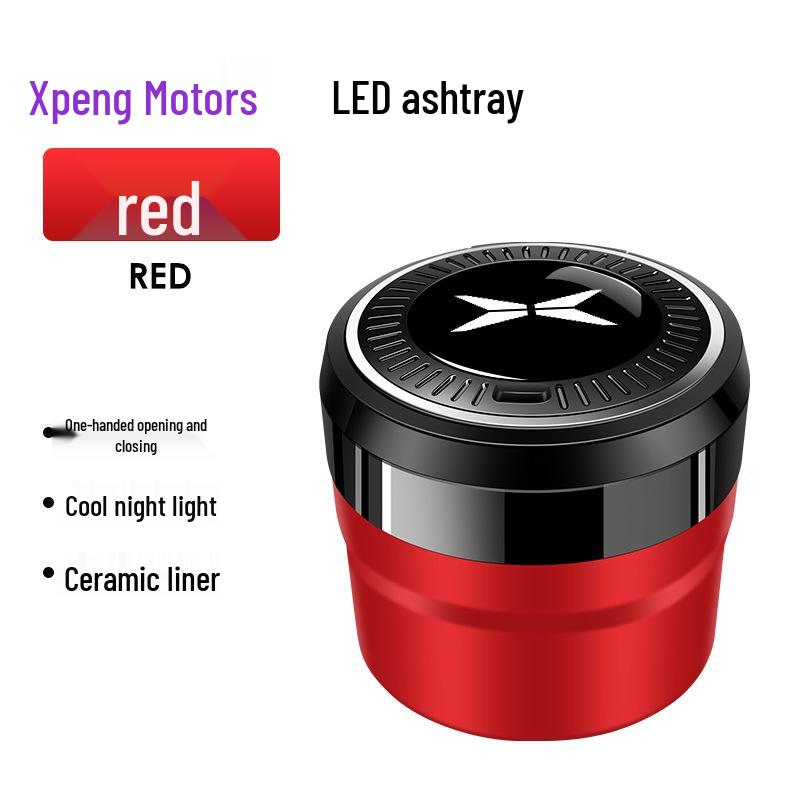 Creative Ceramic Car Ashtray for Xiaopeng P7, P5, G3, G6, G9, X9, M03