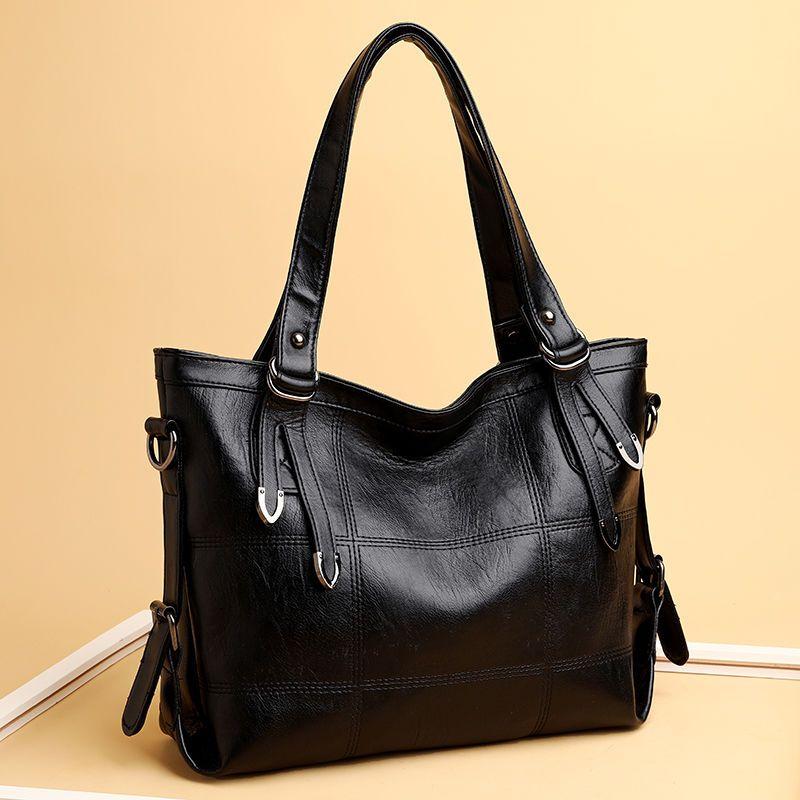 Women's New Shoulder Bag Handbag with Large Capacity and Fashionable Temperament Tote Bag