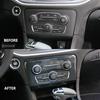 Carbon Fiber interior Central Control A/C Panel Cover Trim For Dodge Charger