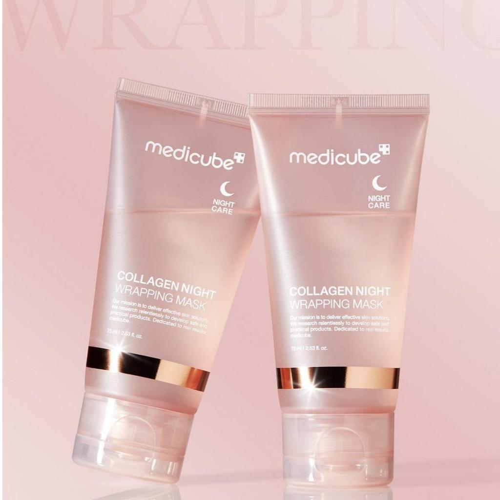Medicube Kollagen Nacht-Wickelmaske  75ml (+Pinsel)