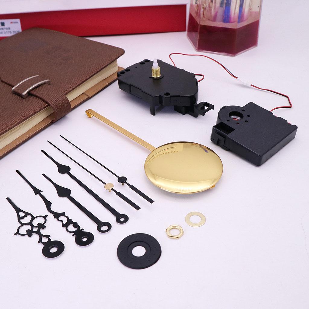 Meccanismo Movimento Orologio a Pendolo al Quarzo da Parete Carillon Kit di Riparazione Fai da Te per Riparare Sostituire Decorazioni per la Casa