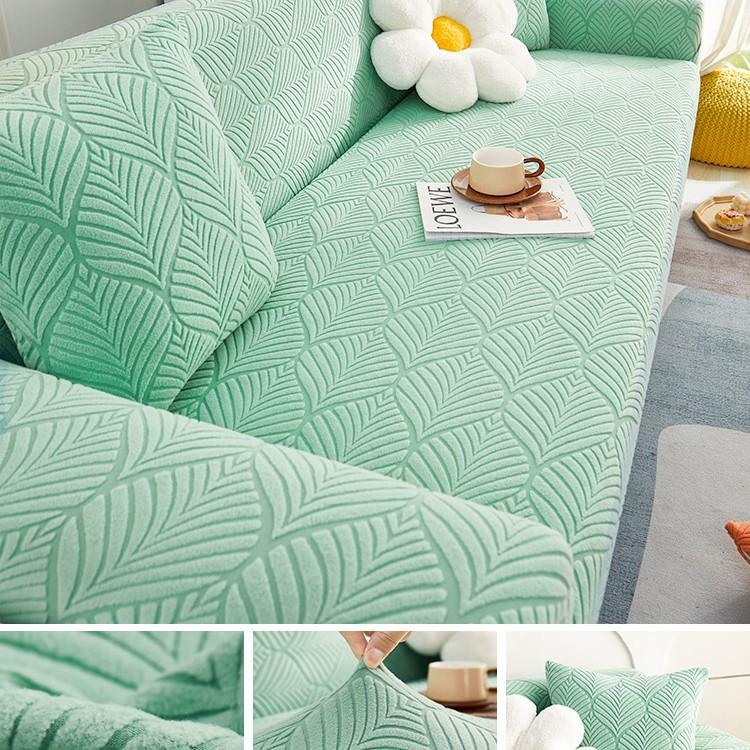 Elastic Sofa Cover All-season Anti-slip Anti-cat Scratch 360° Dust-proof and Beautiful Hair Cover Couch Cover