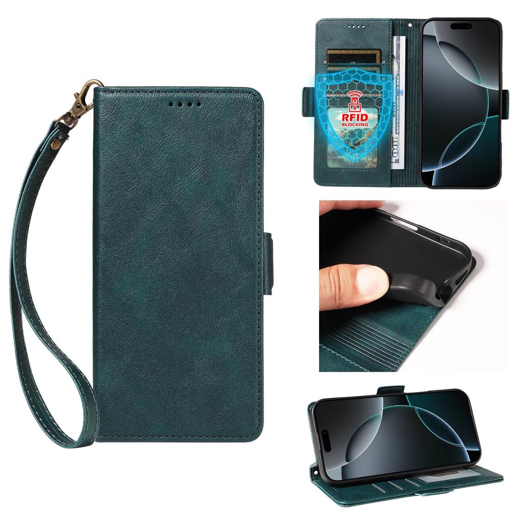 Google Pixel 11 Pro XL Leather Flip Case with Buckle, Cowhide Texture, 10A Compatible