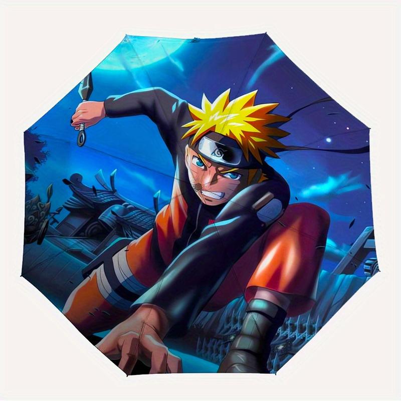 1pc Naruto, Kunst Themed High-quality Umbrella,Automatic Opening and Closing Umbrella,Multi-functional Umbrella G0811397