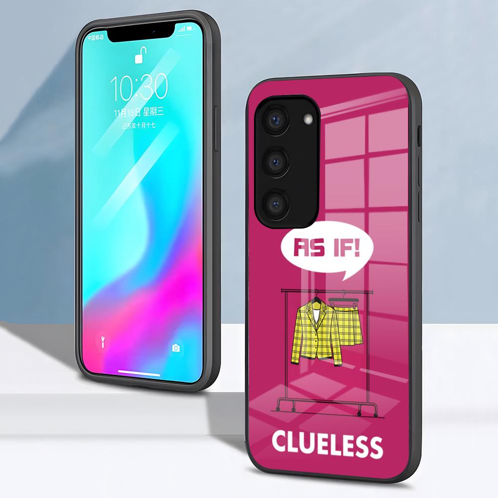 

Romance Movies Clueless Phone Case For Samsung S26 S25 S24 FE S23 S22 S21 Plus S20 Ultra Note20Ultra Black Glass Cover Galaxy S26 Ultra
