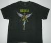 Nirvana Band In Utero Angel Overdyed Tee Shirt New