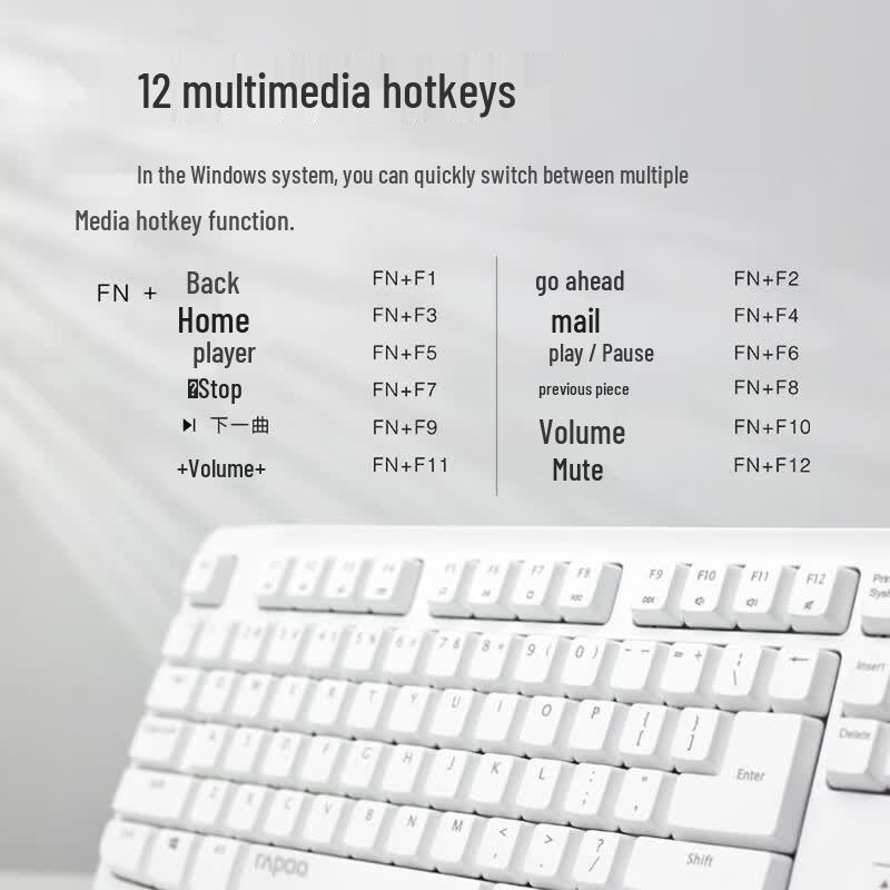 Rapoo X1800Pro Wireless Keyboard and Mouse Combo