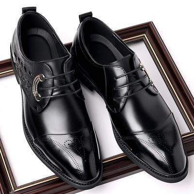 Modne Wysokiej Jakości Skórzane Buty Męskie Buty Wizytowe Brogues Ręcznie Robione Skórzane Buty Męskie Luksusowa Marka Biznesowe Formalne Buty Zapatos De Hombre