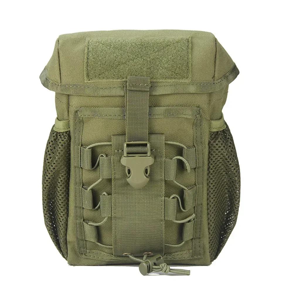 

Attachments Outdoor Climbing Pouch Waterproof EDC Pouch Portable Dump Bag Mountaineering Green