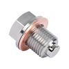 Magnetic Oil Drain Plug M14x1.5 Oil Pan Drain Plug Easy To Install Stainless