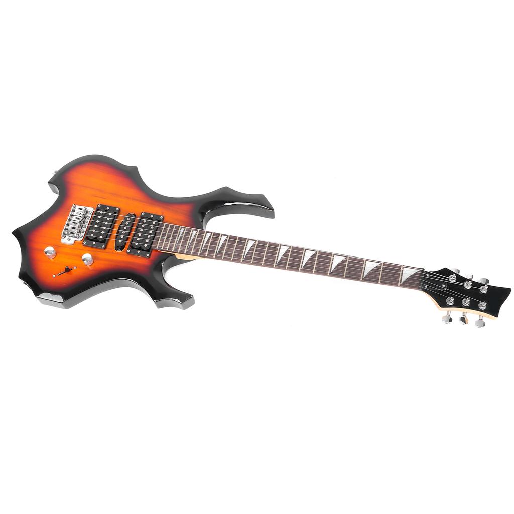 Electric Guitar Kit All In 1 Full Set Accessory Tuner Pick Strap Strings Pedal Bag Box 37.5in