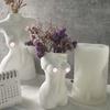3D Body Mold Sexy Model Body Stand Ornaments Resin Mold Female Torso Silicone Mold for DIY Home Decoration Craft Making
