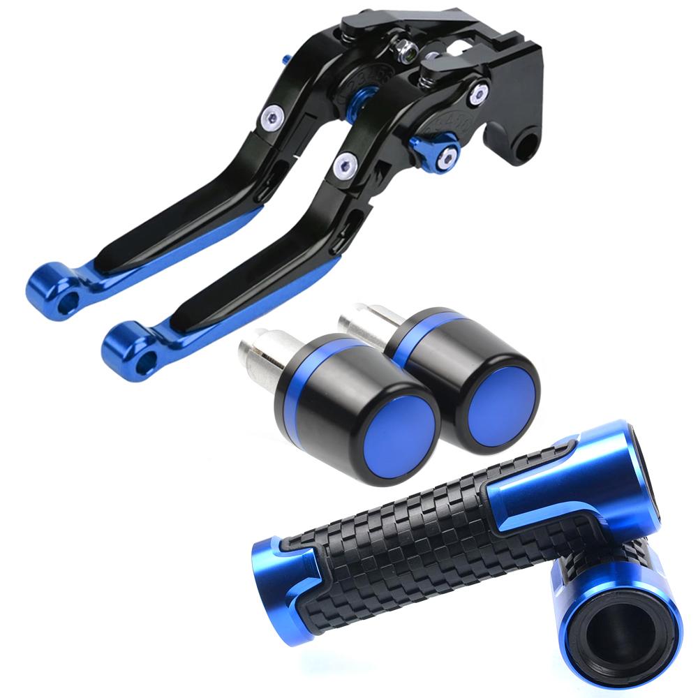 For YAMAHA FJ-09/MT-09 Tracer/GT 2015-2020 FZ09 MT09/SR Motorcycle Brake Clutch Levers Handlebar Hand Grip Ends MT-09 parts