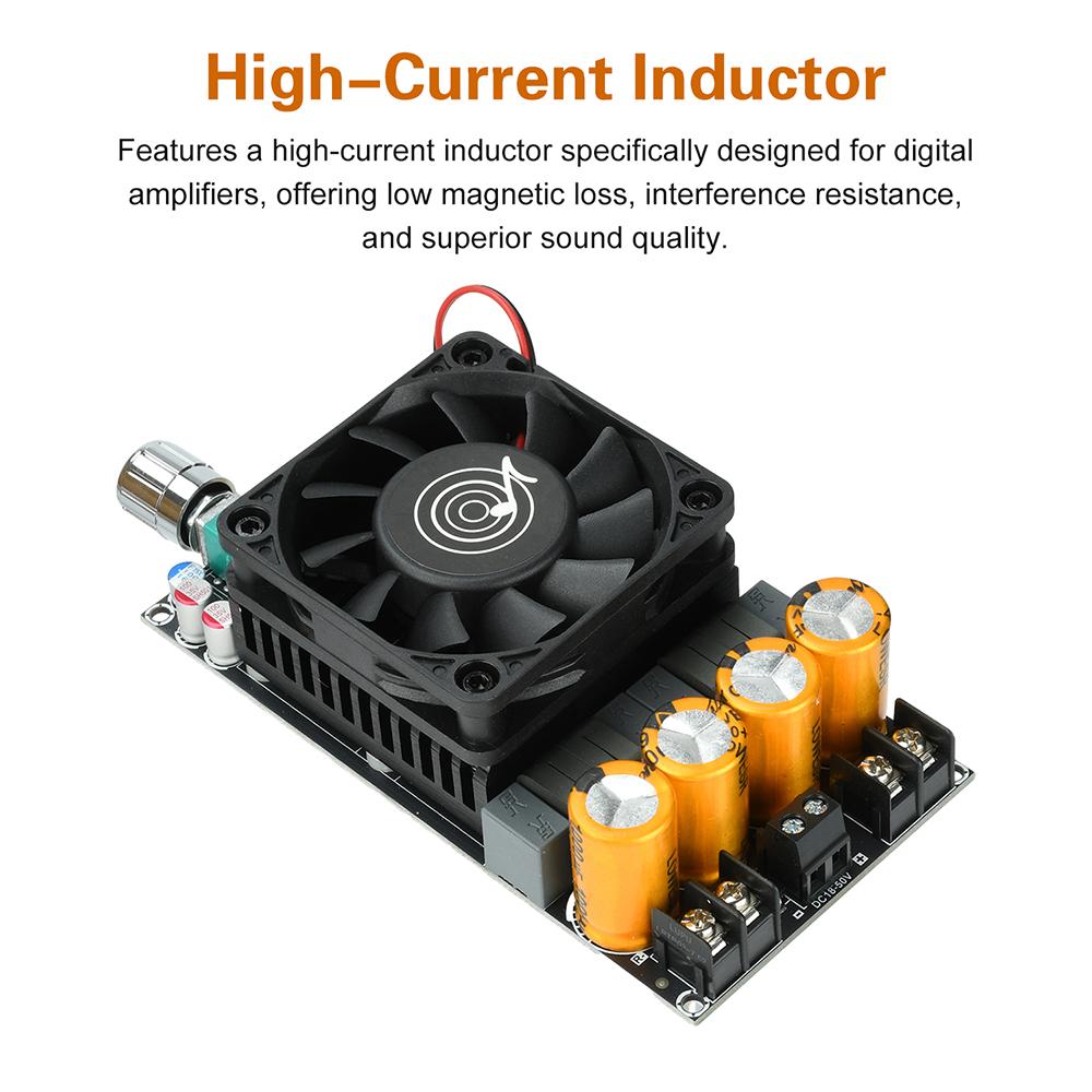 DC 18-50V ZK-3002 2G Upgraded Pure Post Amplifier Board 300Wx2 TPA3255 Bridged Mono 600W AMP Audio Music Power Amplifier Board