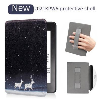Handheld Painted Protective Cover for Kindle Paperwhite 6.8" (11th Gen) - 2021KPW5