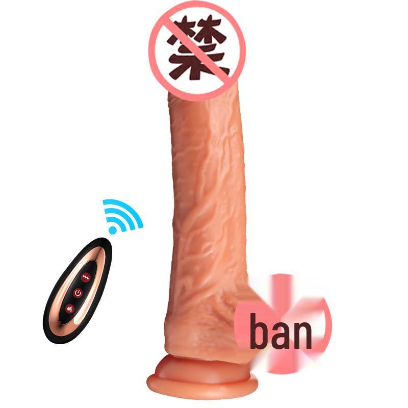 Cross Cannon King Wibrujący Teleskopowy Realistyczny Silikonowy Dildo dla Kobiet