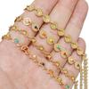 1 Meter Stainless Steel Sun Enamel Colorful Moon Chains for Jewelry Making DIY Women Necklaces Supplies Bracelets Accessories