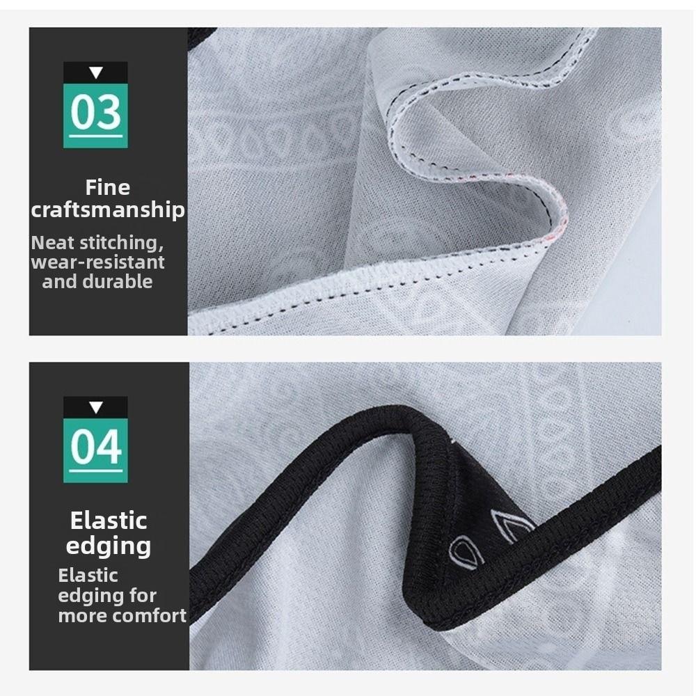 Breathable Cool Balaclava Ice Silk Face Cover Headwear Fashion Full Face Cap Motorcycle Riding