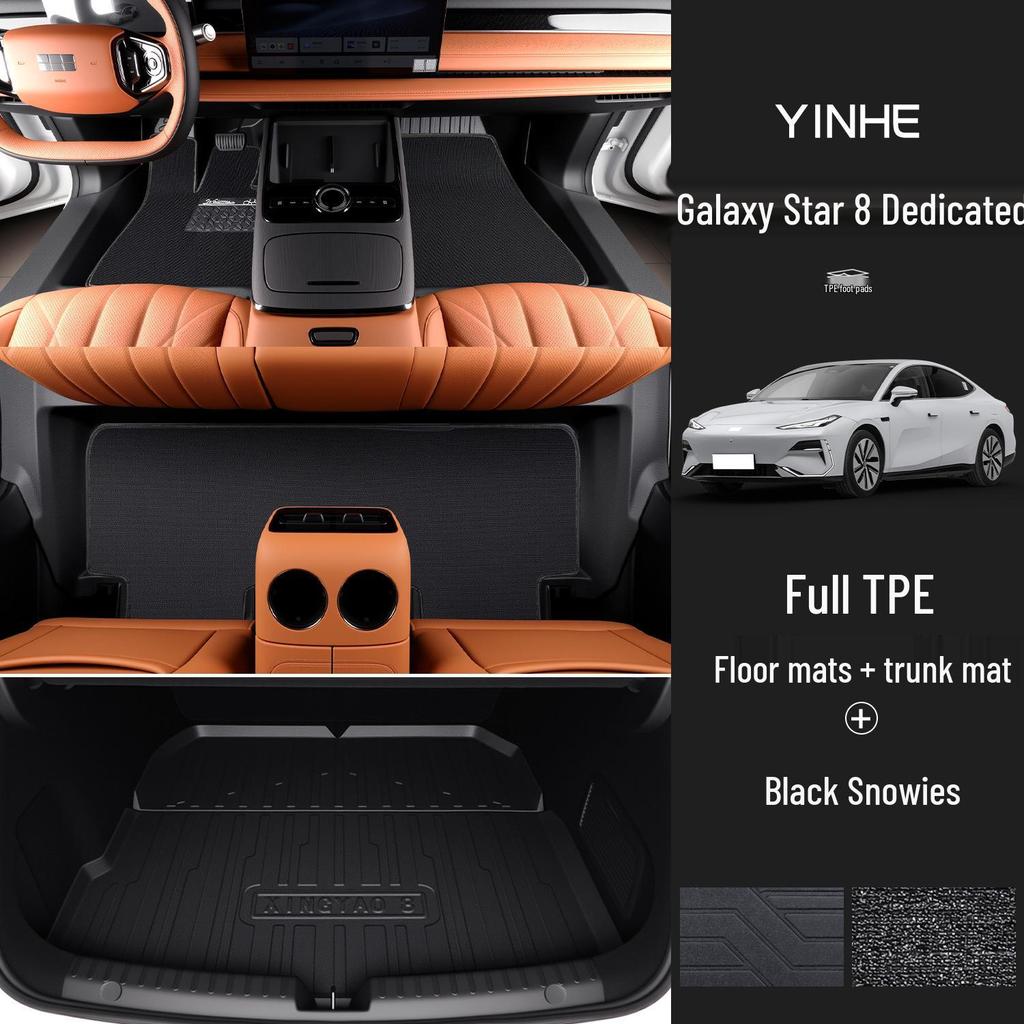 Geely Xingyao 8 Full Coverage TPE Floor Mats - Custom Auto Accessories