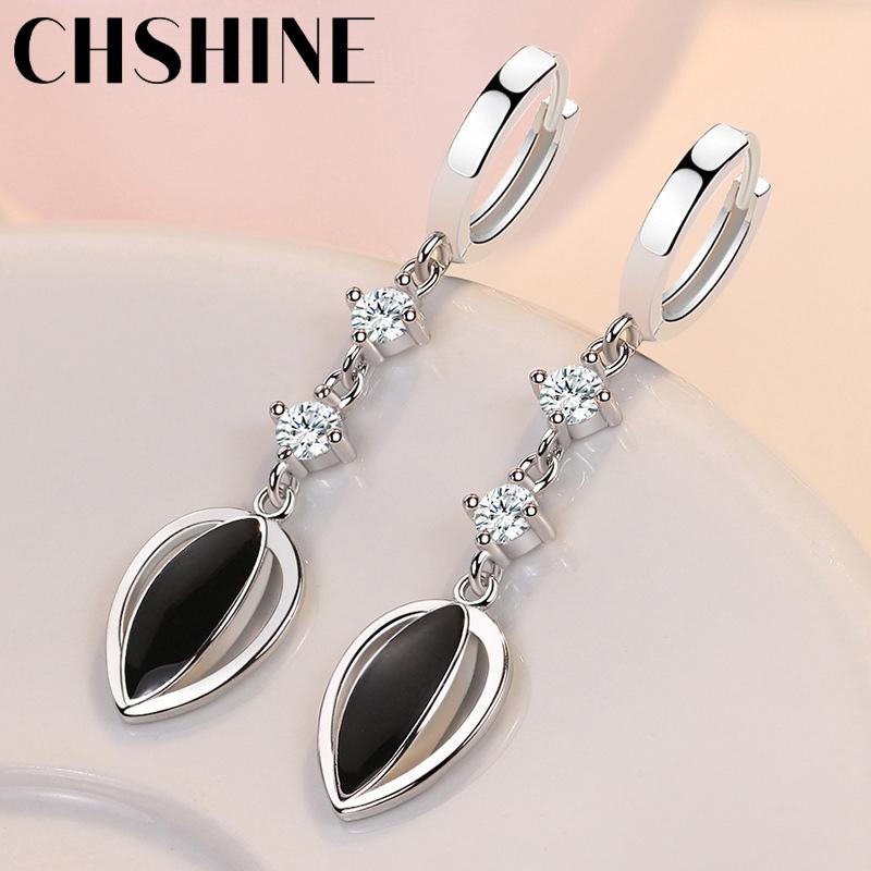 CHSHINE 925 Sterling Silber Weizenkorn Ohrringe für Damen Hochzeitsgeschenk Modeschmuck