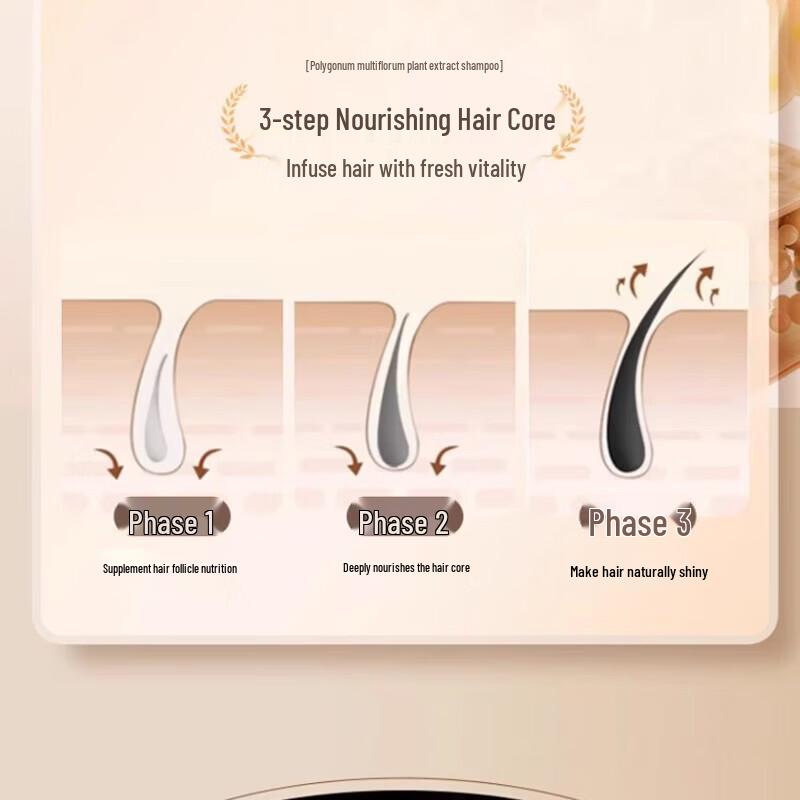 BaWang He Shou Wu Nourishing & Strengthening Shampoo