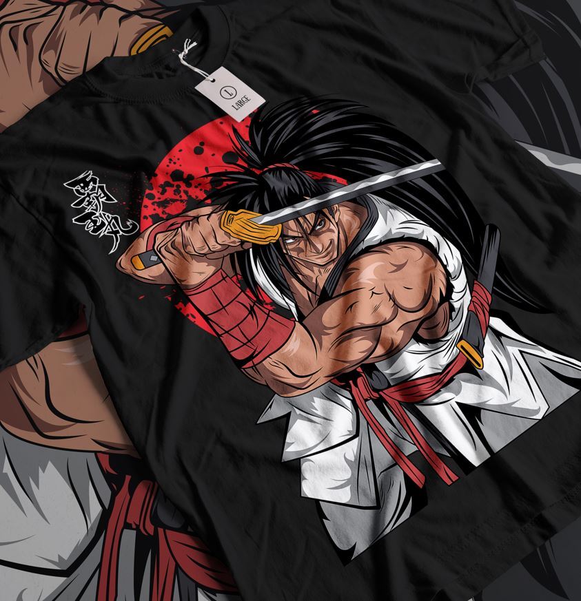 

Samurai Showdown, Unisex T-Shirt Samurai Japanese Ninja Anime Manga All Size 2XL